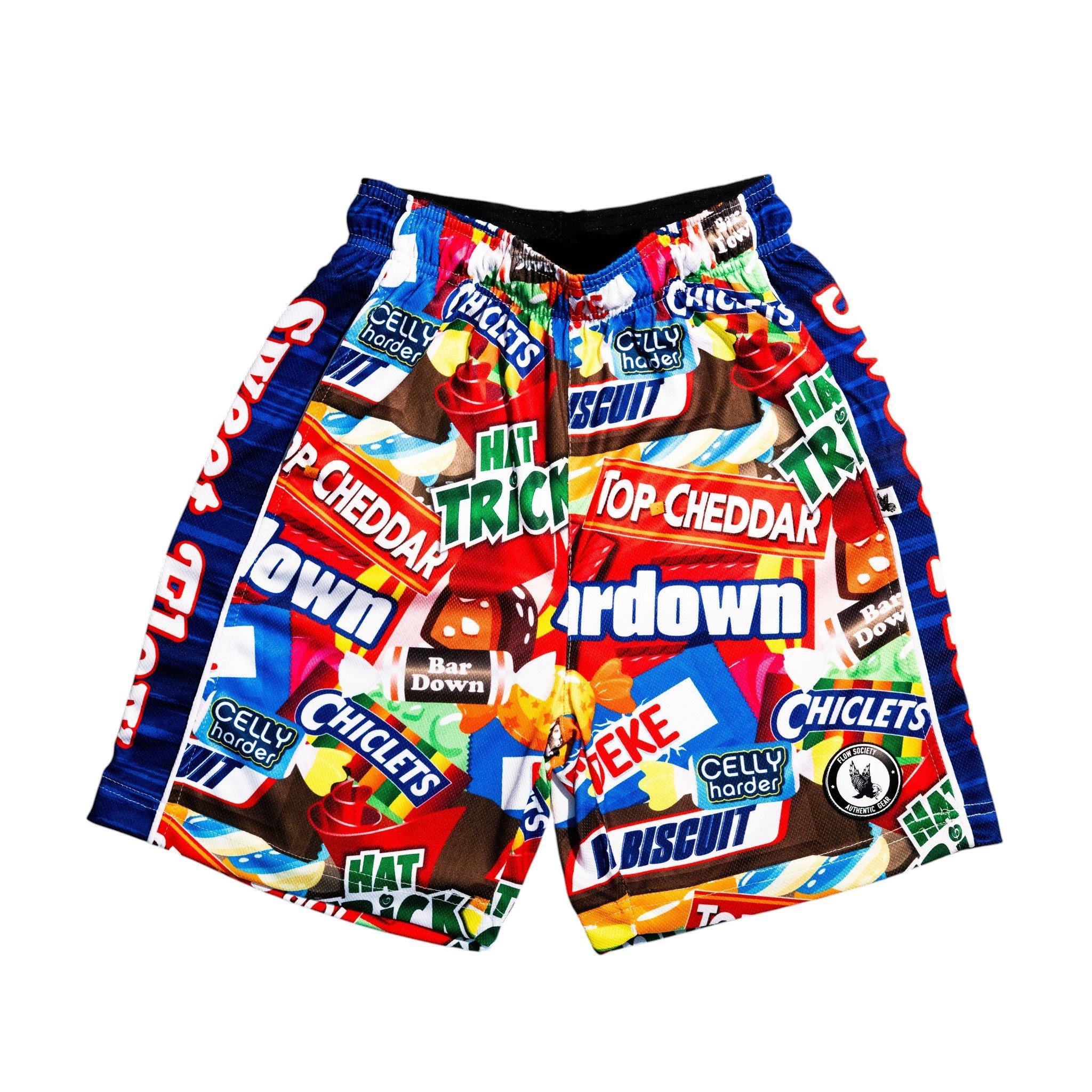 Flow Society Big Boys' 7" Sweet Flow Hockey Shorts - Multi-Color - MULTI-COLOR